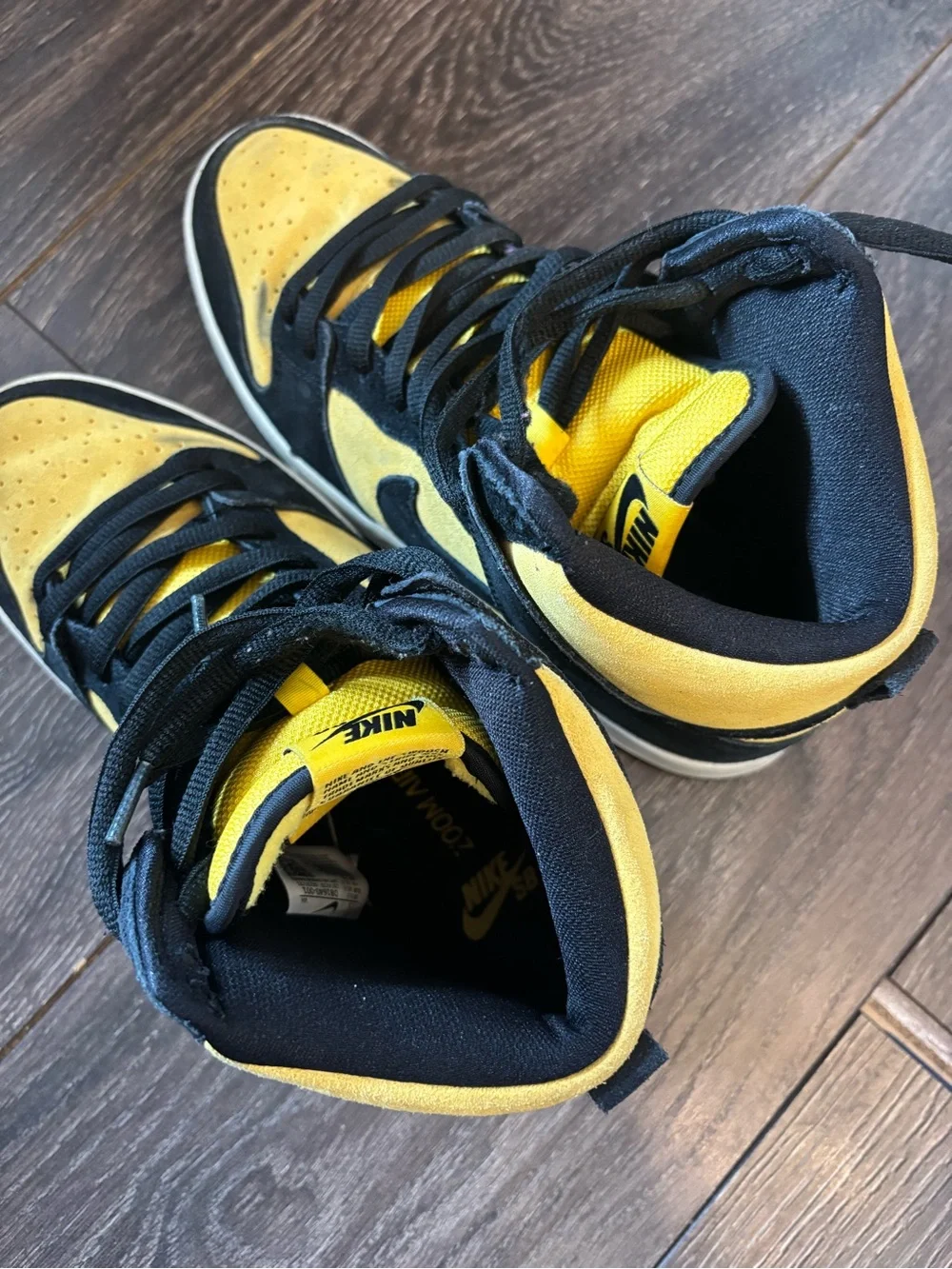 Nike SB Dunk High “Reverse Goldenrod” Sneakers